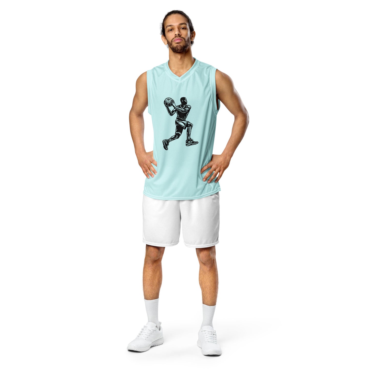 Men's Recycled Basketball Jersey - Sustainable Style for Ambitious Athletes -