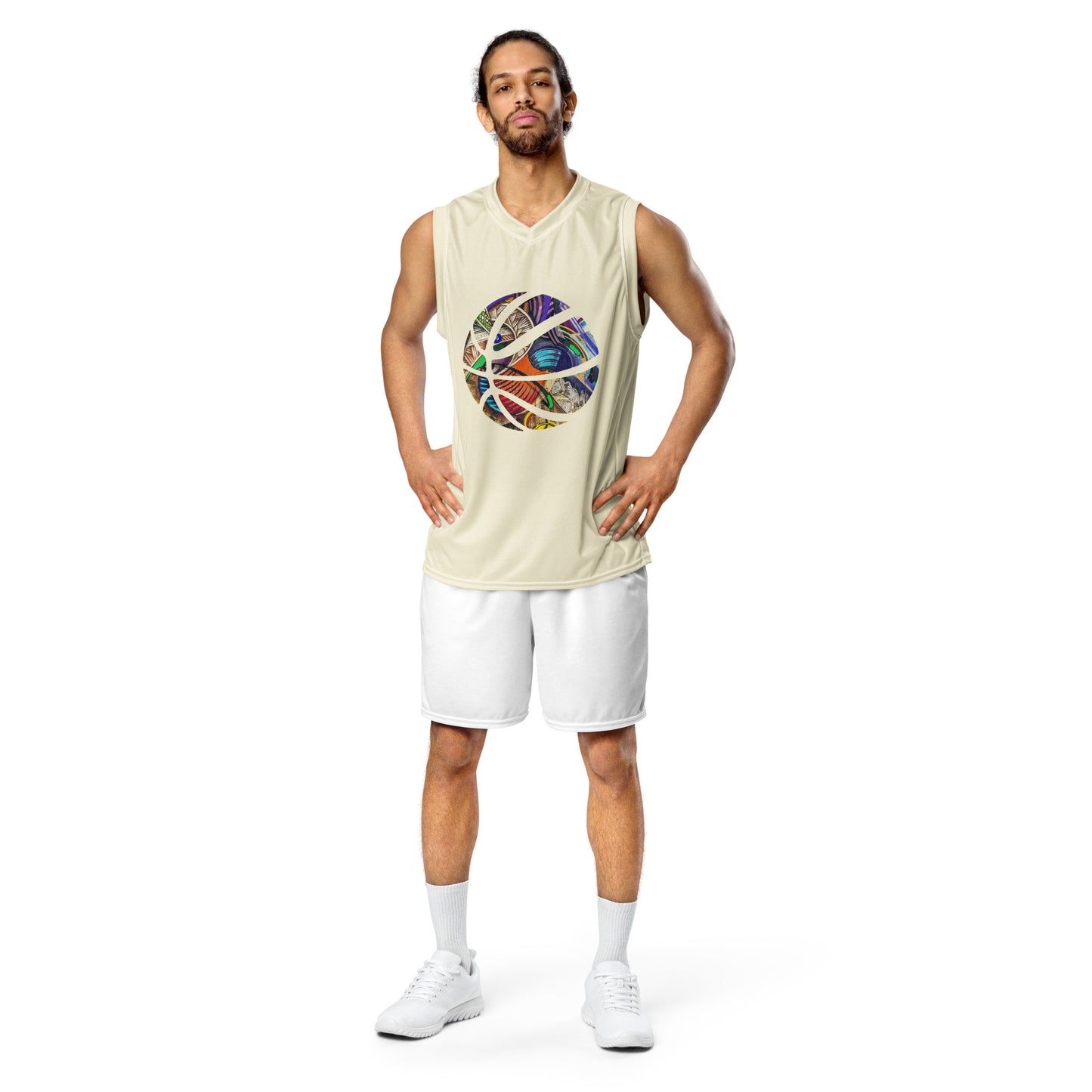 Men's Recycled Basketball Jersey - Sustainable Ambition for Performance and Style -