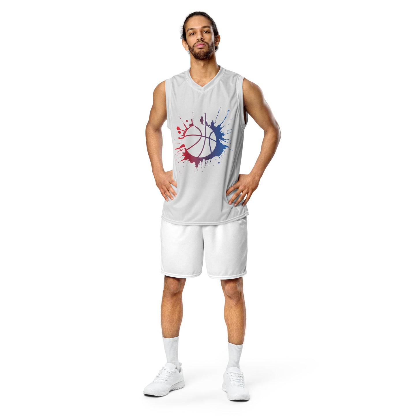 Men's Recycled Basketball Jersey- Focus -