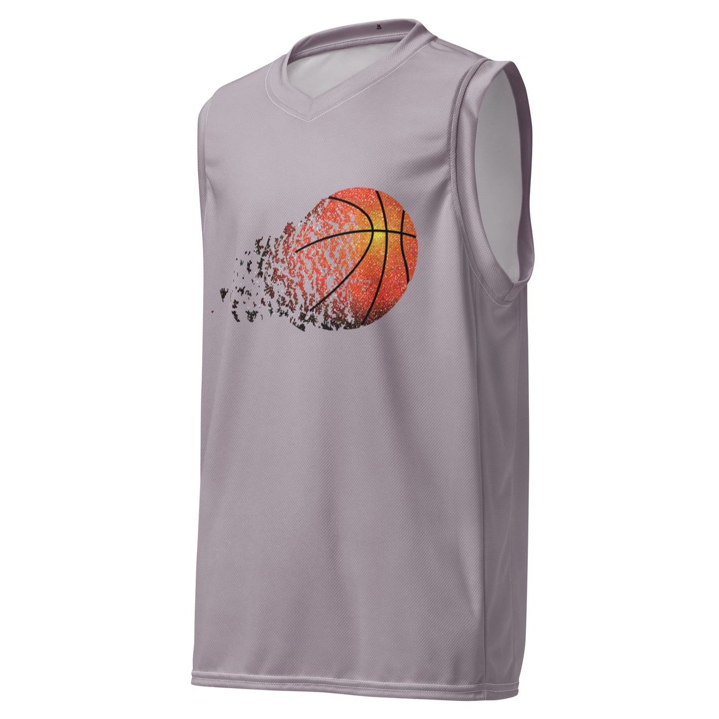 Men's Recycled Basketball Jersey - Fearless & Eco-Friendly Performance -