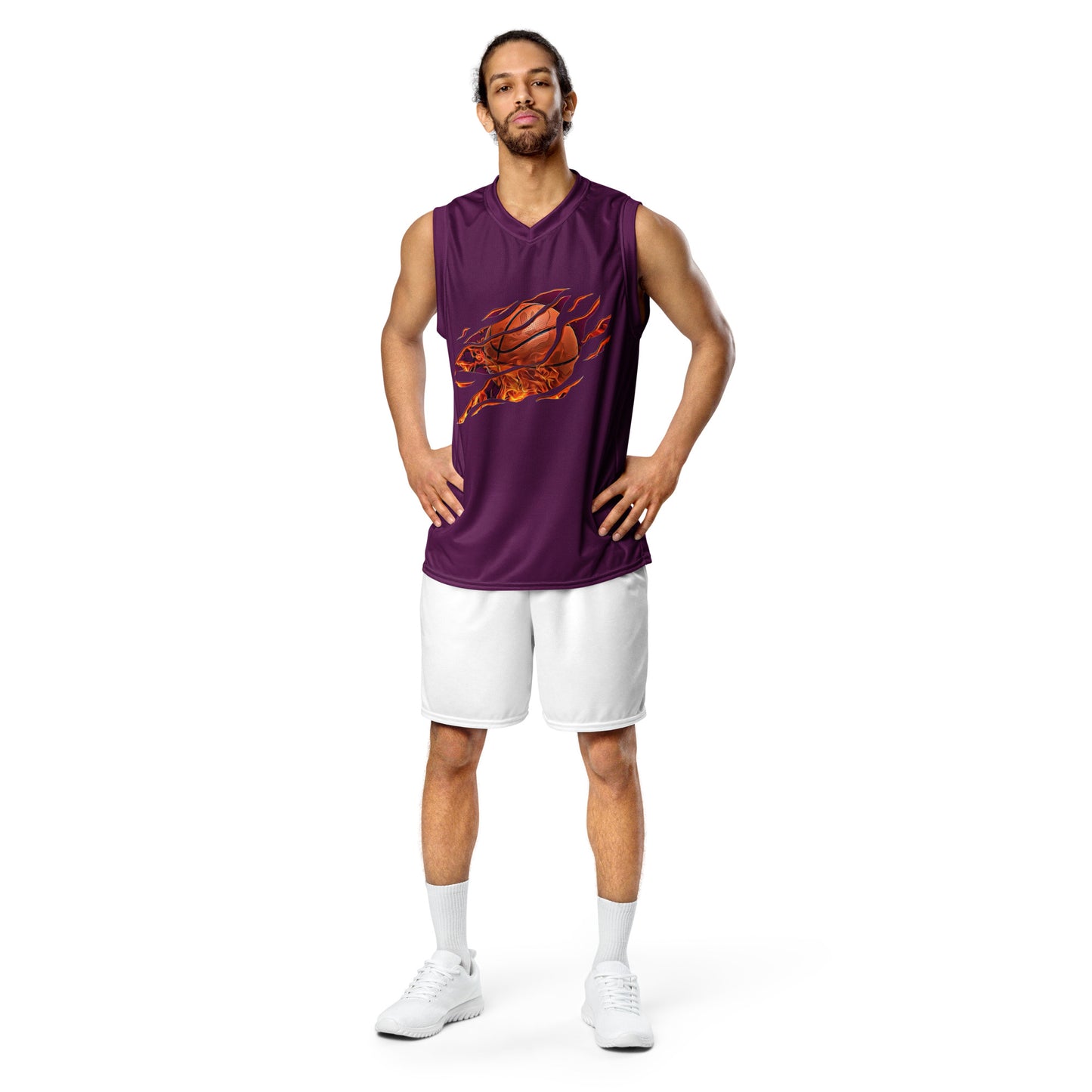 Men's Recycled Basketball Jersey - Performance and Sustainability Combined -