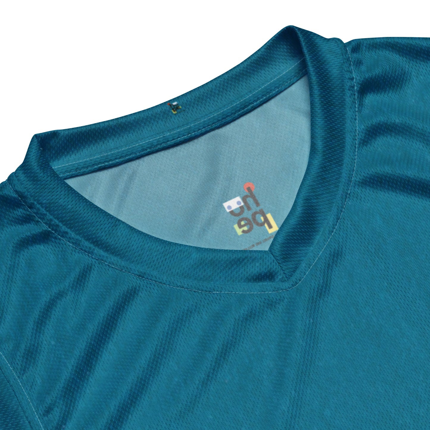 Men's Basketball Jersey Recycled Blue Diamond Workout Pre Warm Up | High-Performance Apparel