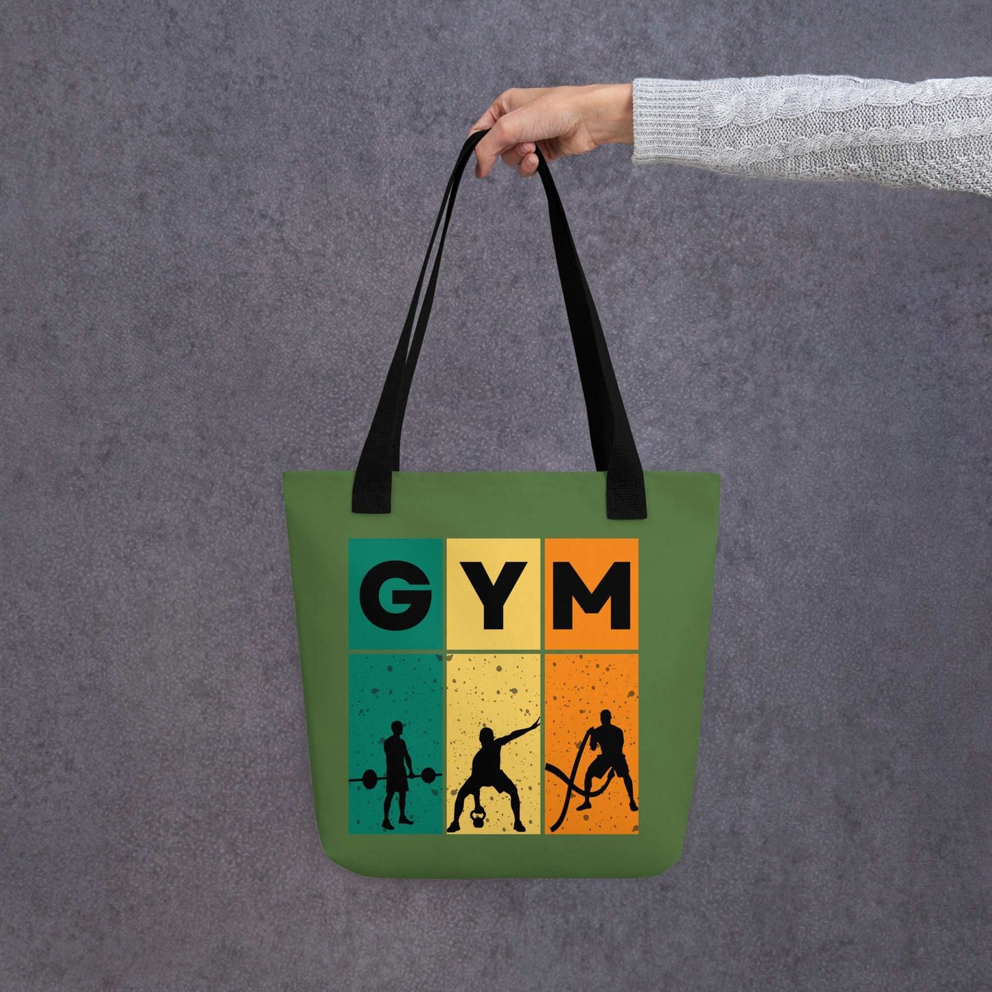 Unisex Gym Tote Bag for Workouts and Daily Activities -