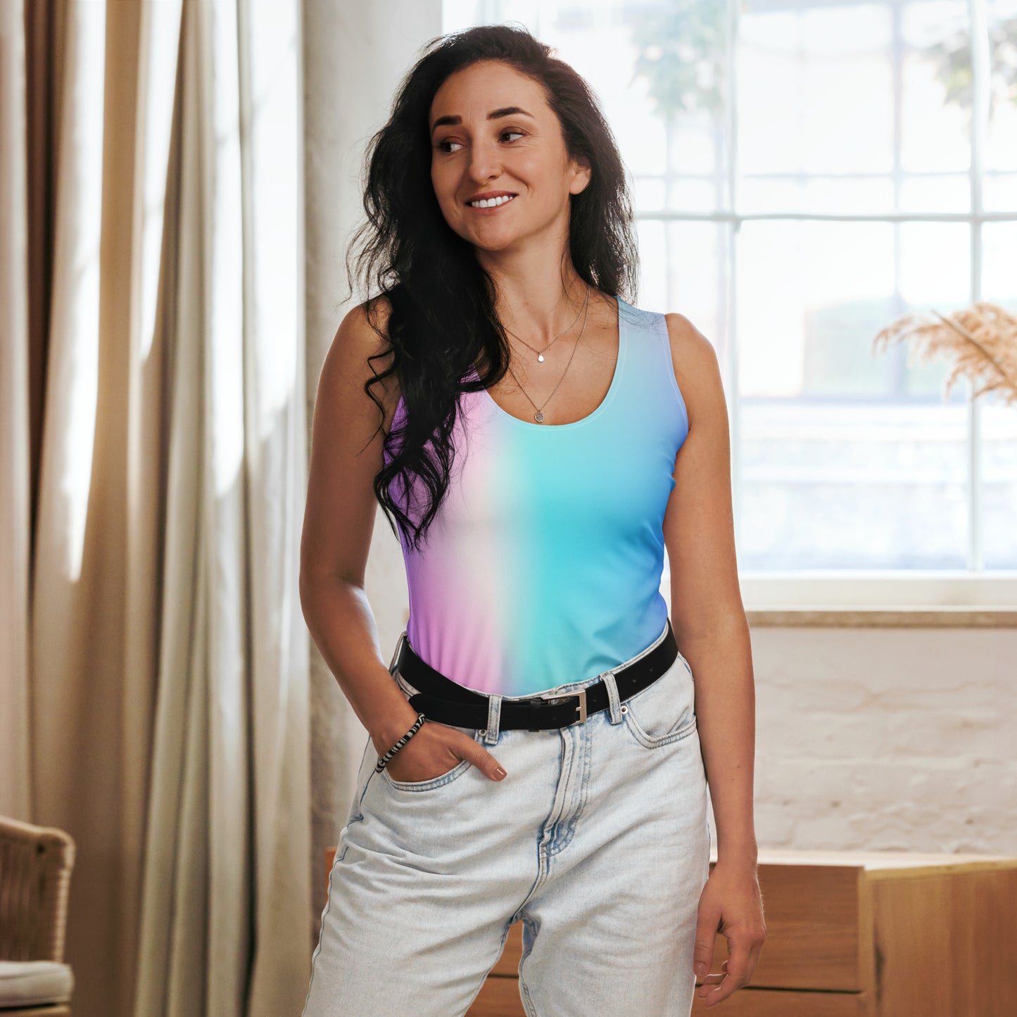 Women's Fitness Tank Top- Sweet -