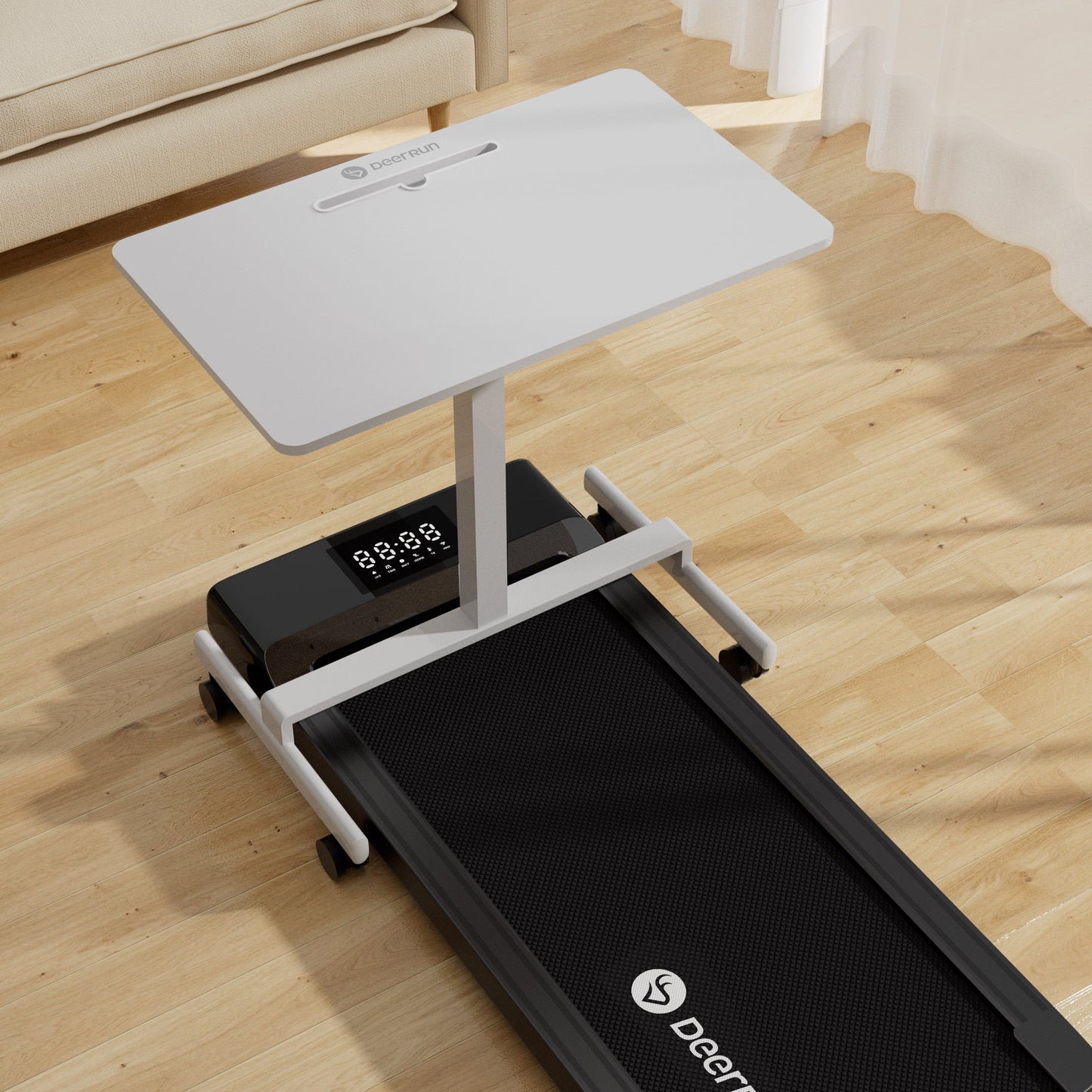 Classic Pro Walking Pad Treadmill 300Lbs Capacity & Longer Size with Remote Control - Deerrun Q1 Walking Pad -