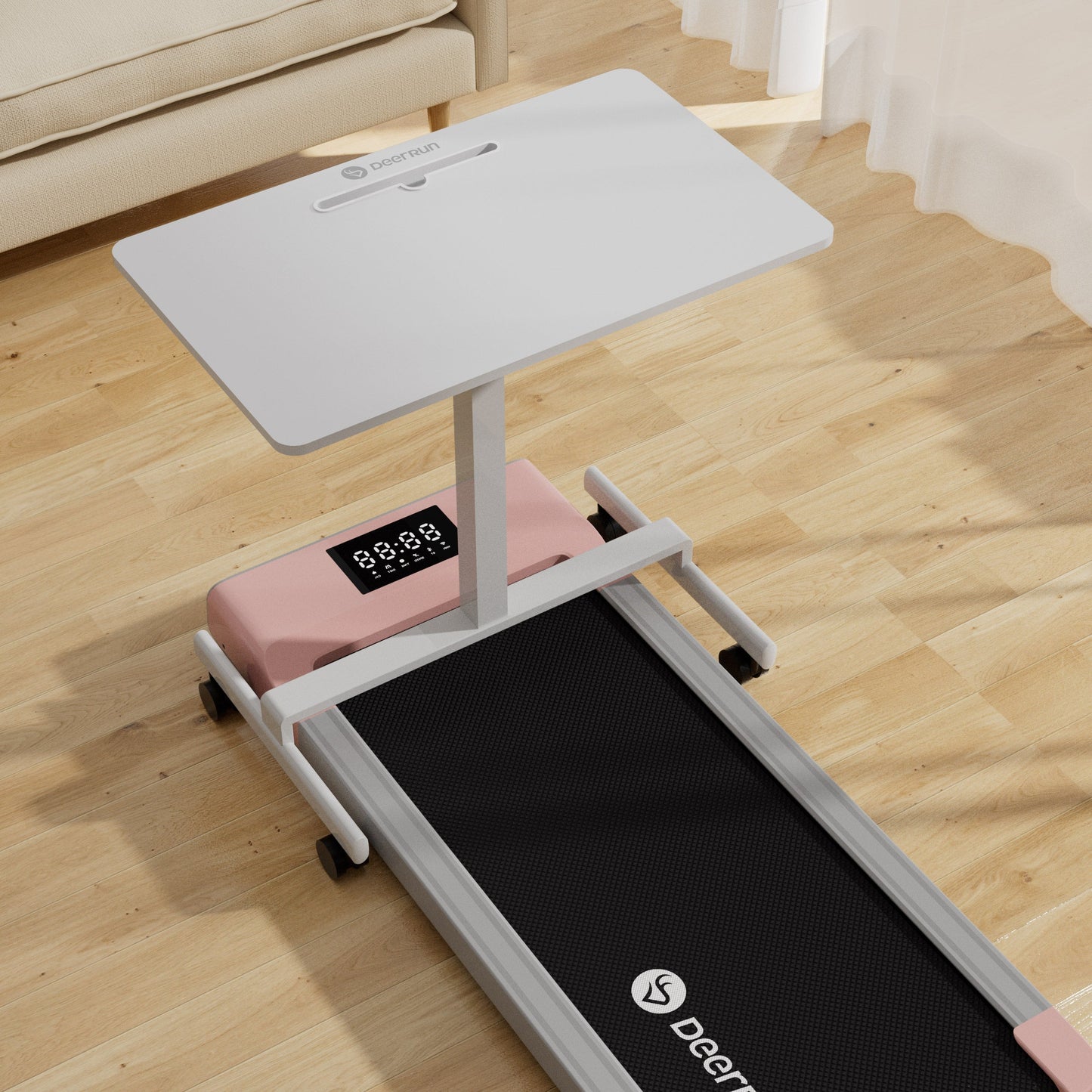Classic Pro Walking Pad Treadmill 300Lbs Capacity & Longer Size with Remote Control - Deerrun Q1 Walking Pad -