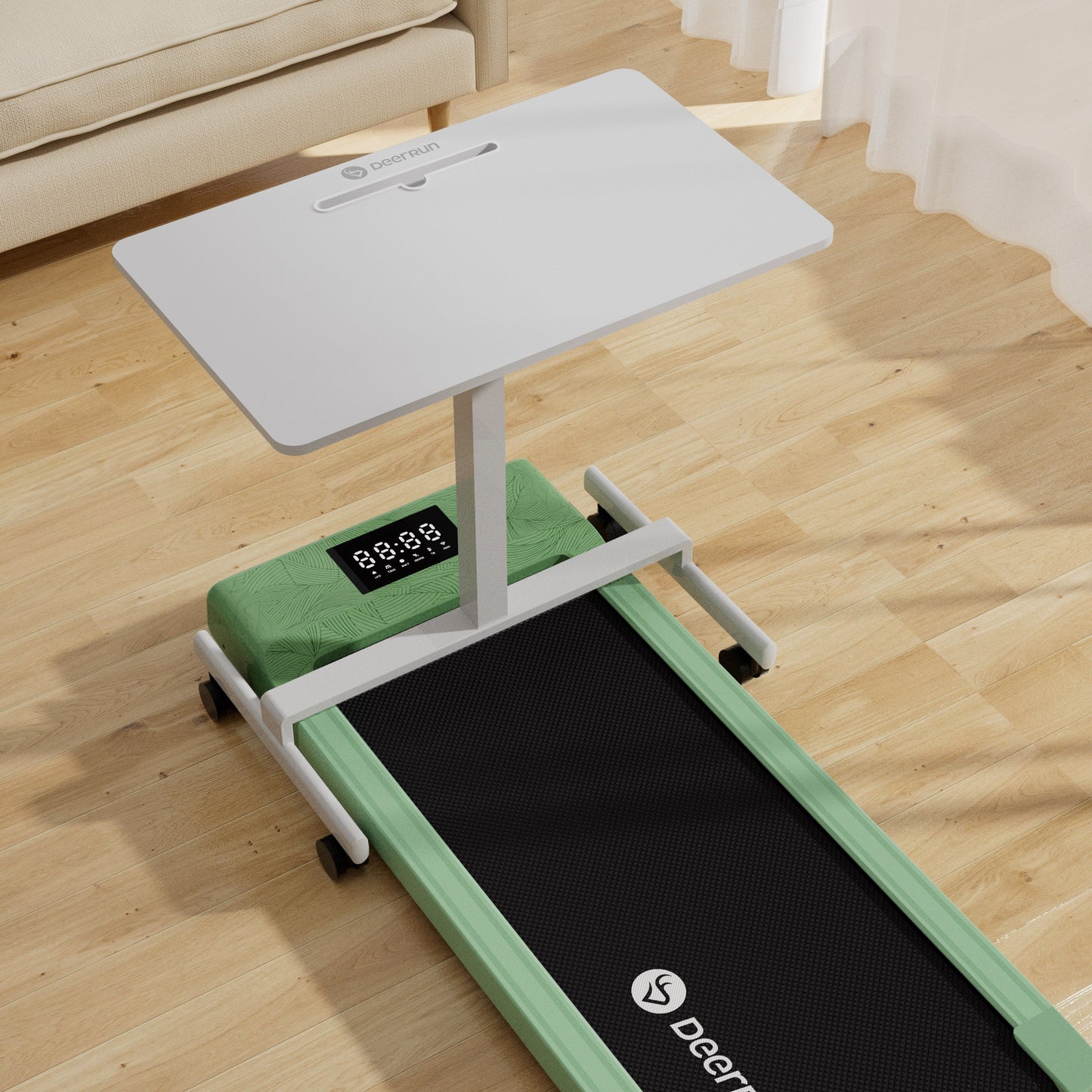 Classic Pro Walking Pad Treadmill 300Lbs Capacity & Longer Size with Remote Control - Deerrun Q1 Walking Pad -