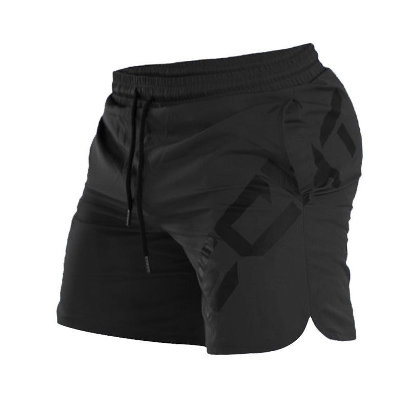 Men's Quick-Dry Running Shorts - Elastic & Breathable