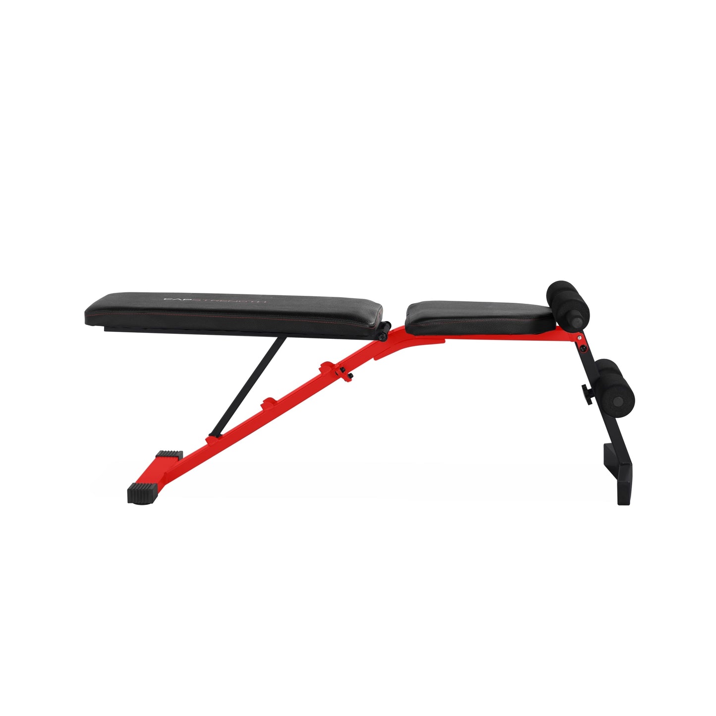 Strength Adjustable Weight Bench - 600 lb Capacity, Red -