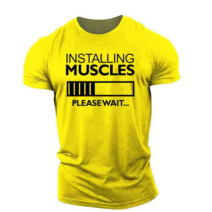 Men's Fitness Short-sleeved T-shirt