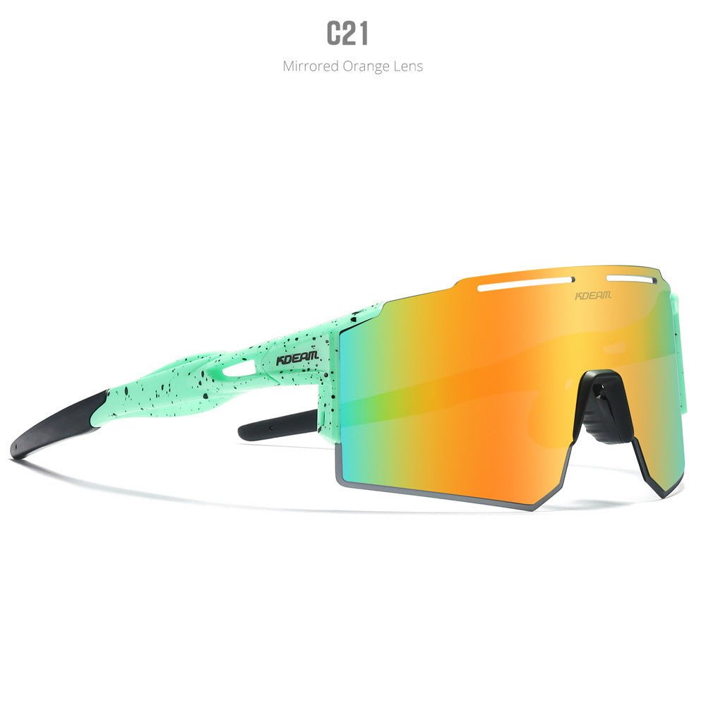 Ultralight Polarized Cycling Sunglasses - Athletic Performance Eyewear