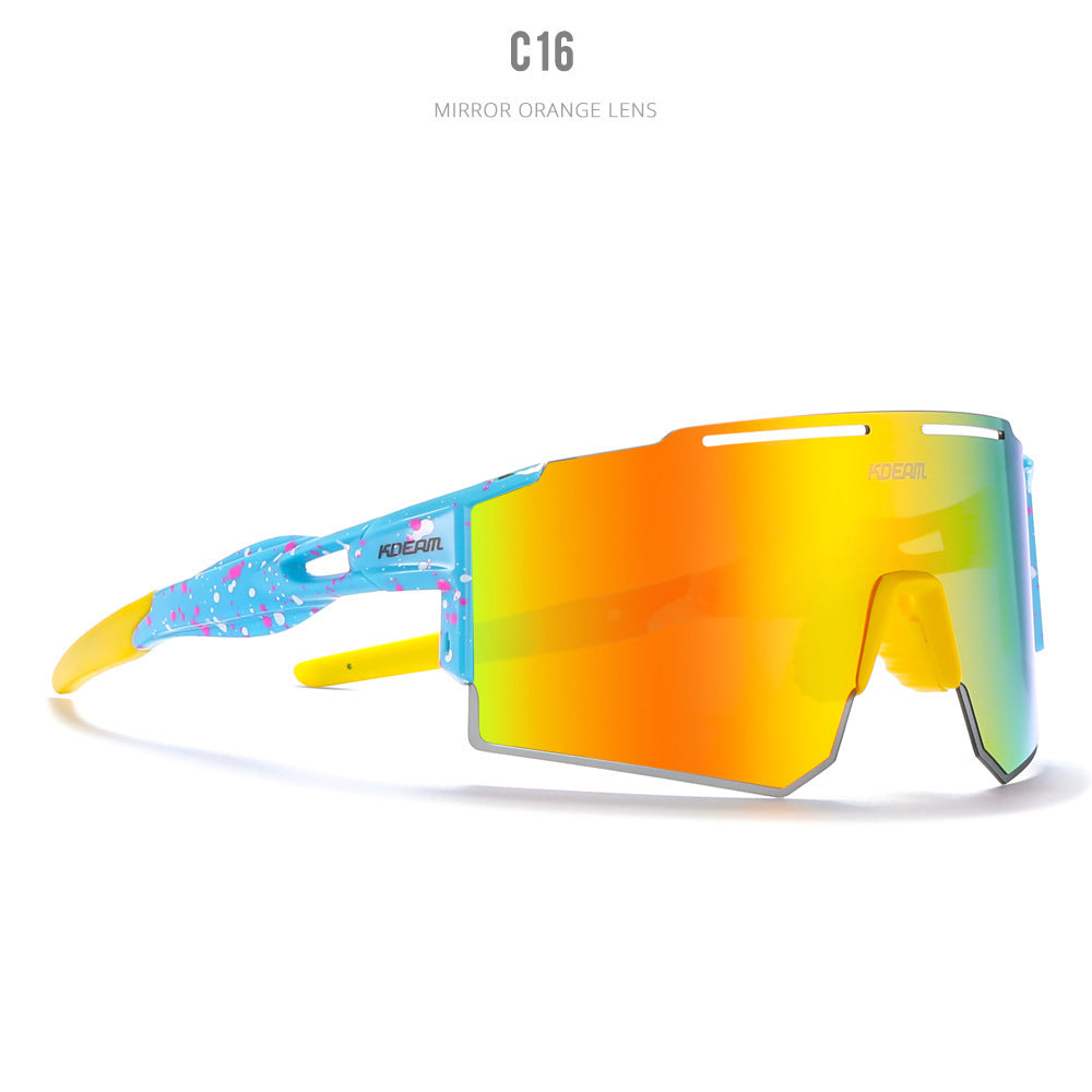 Ultralight Polarized Cycling Sunglasses - Athletic Performance Eyewear