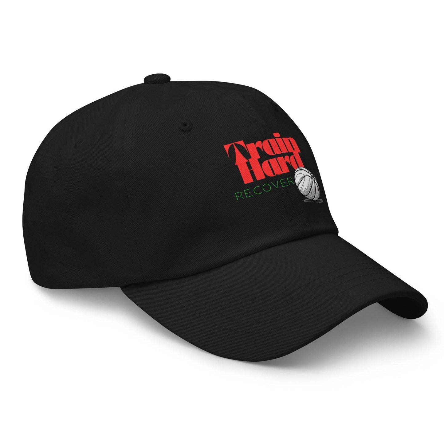 Men's Basketball Dad Hat - Train Hard and Recover Cap for Athletes -