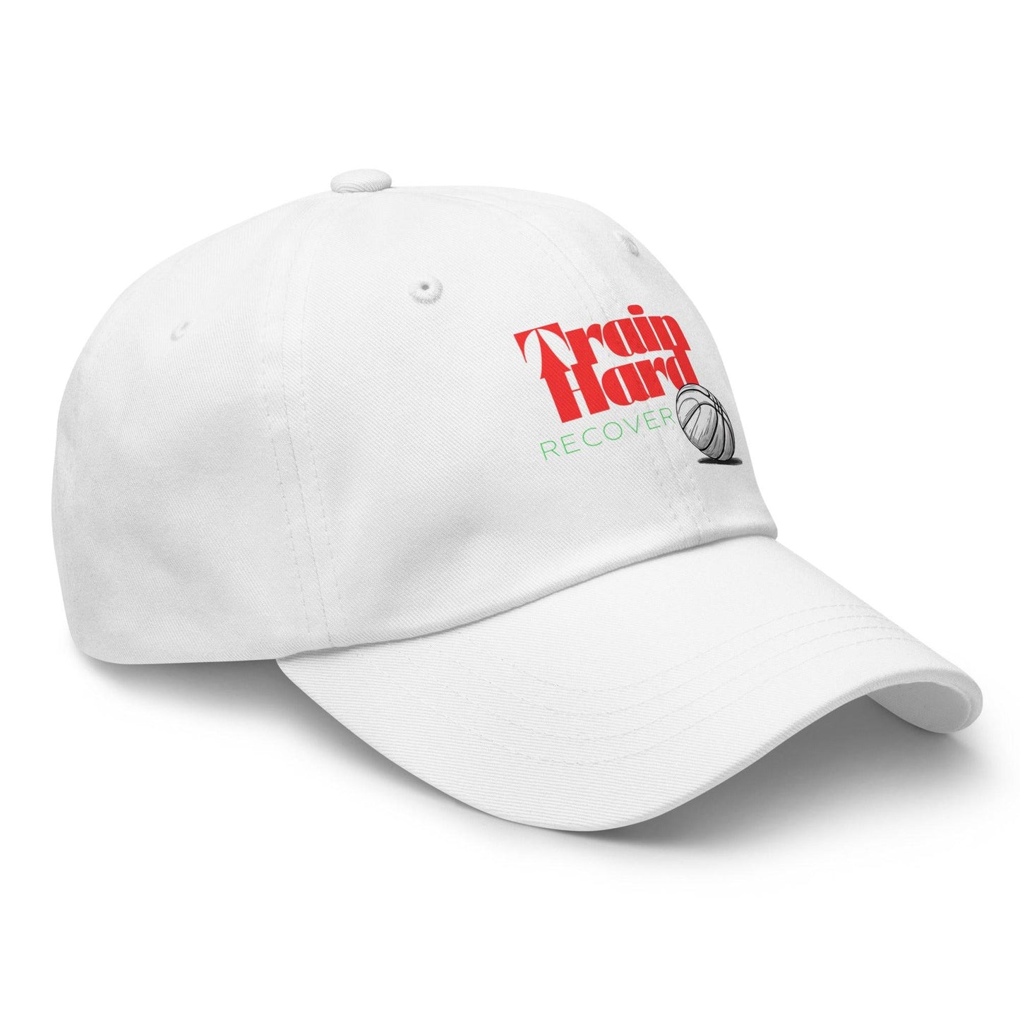 Men's Basketball Dad Hat - Train Hard and Recover Cap for Athletes -