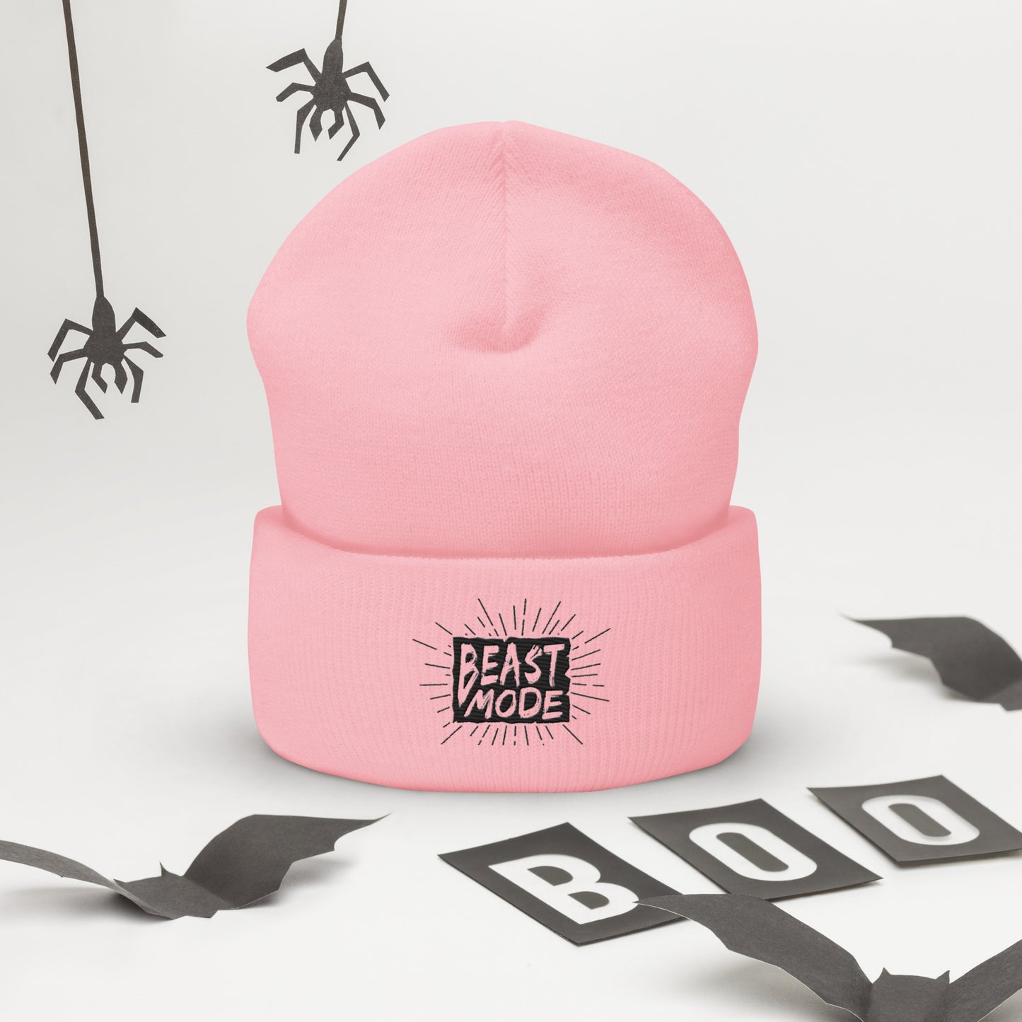 Unisex Cuffed Beanie- Beast Mode -