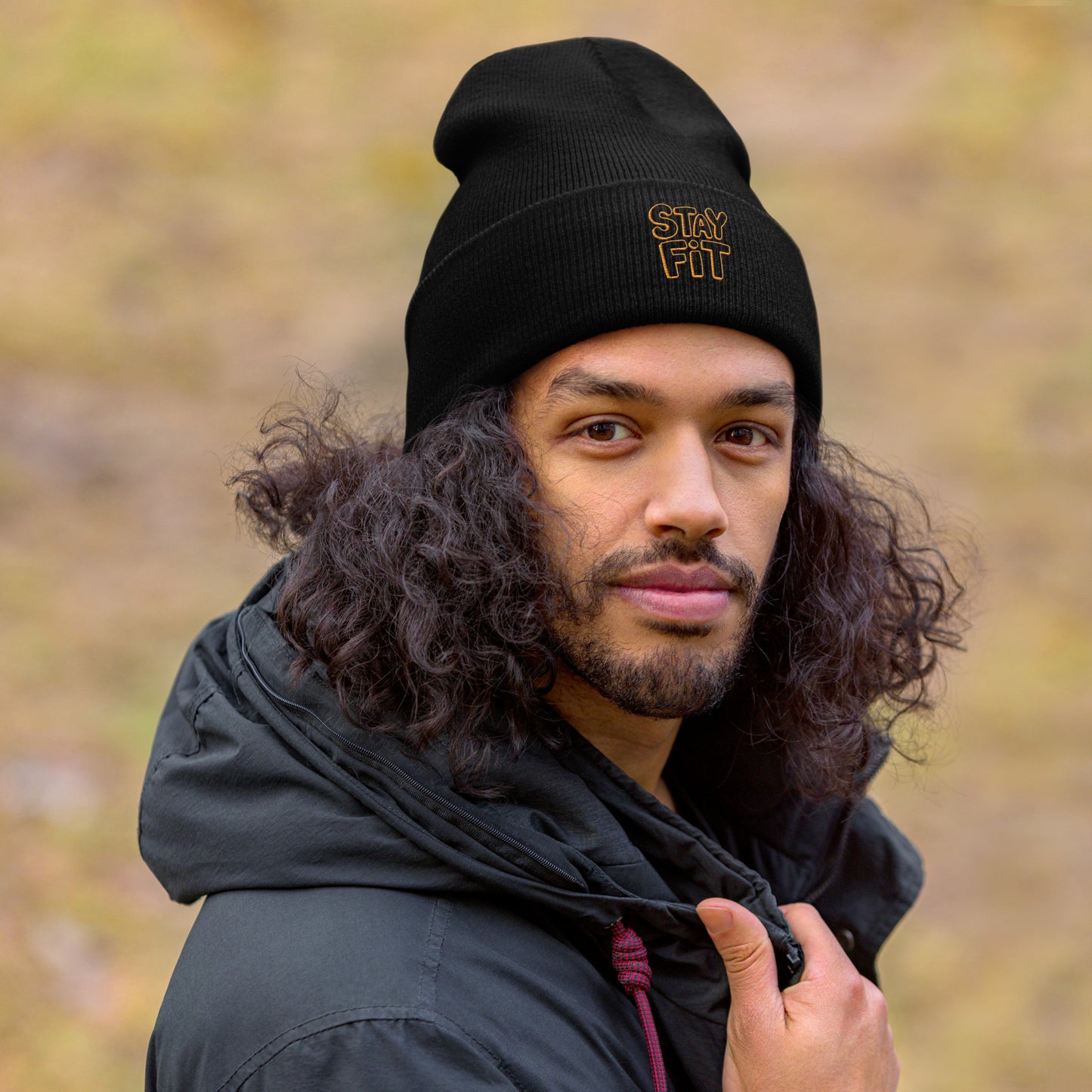 Unisex Cuffed Beanie- Stay Fit -