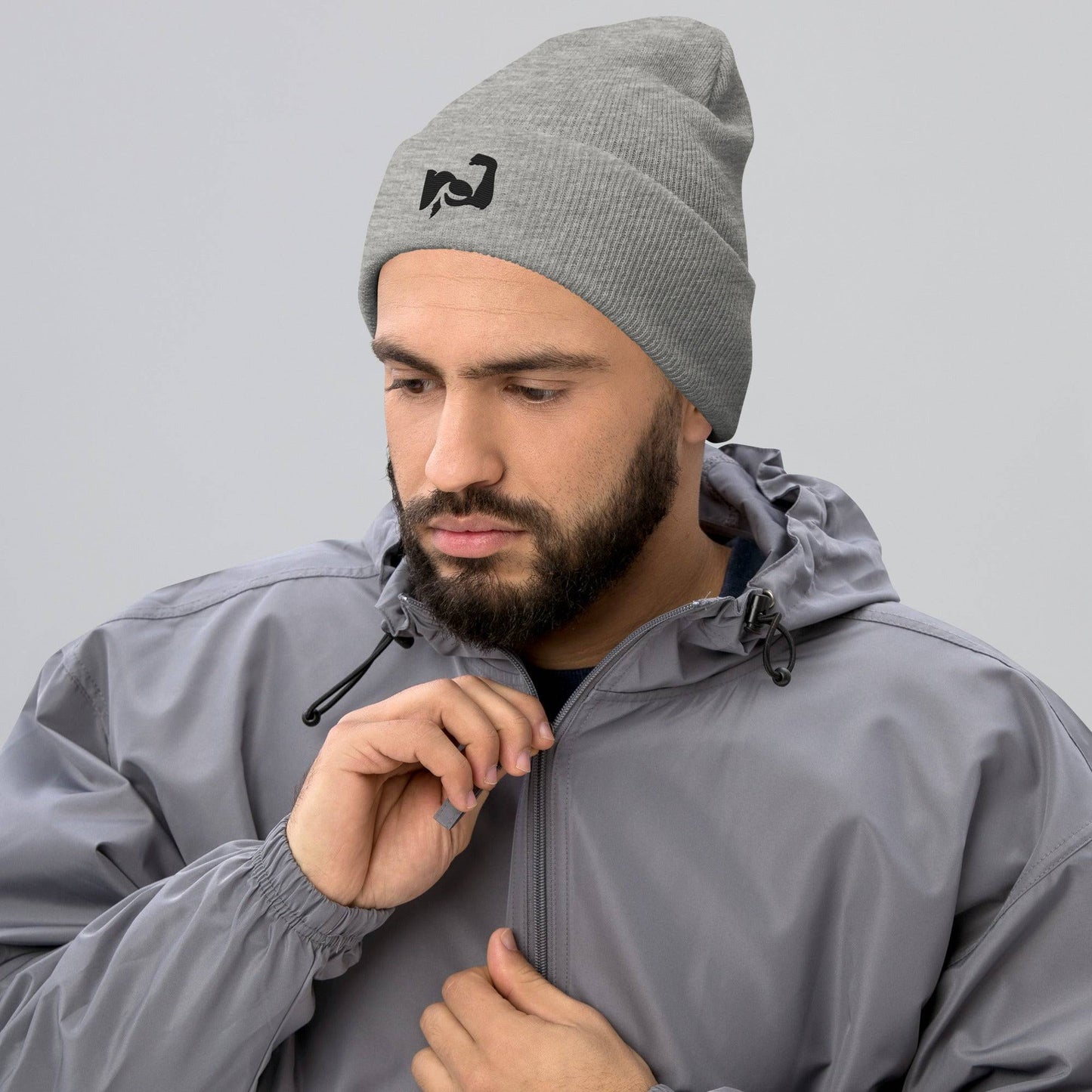 Unisex Cuffed Beanie- Strength -