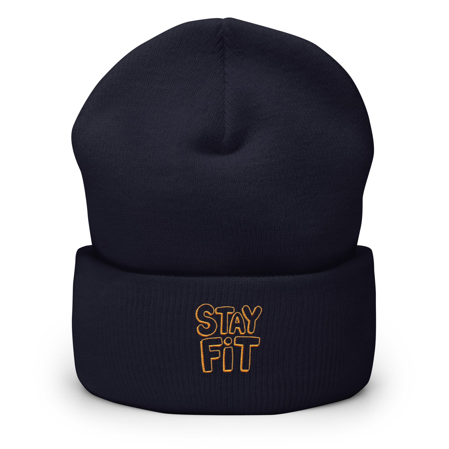 Unisex Cuffed Beanie- Stay Fit -
