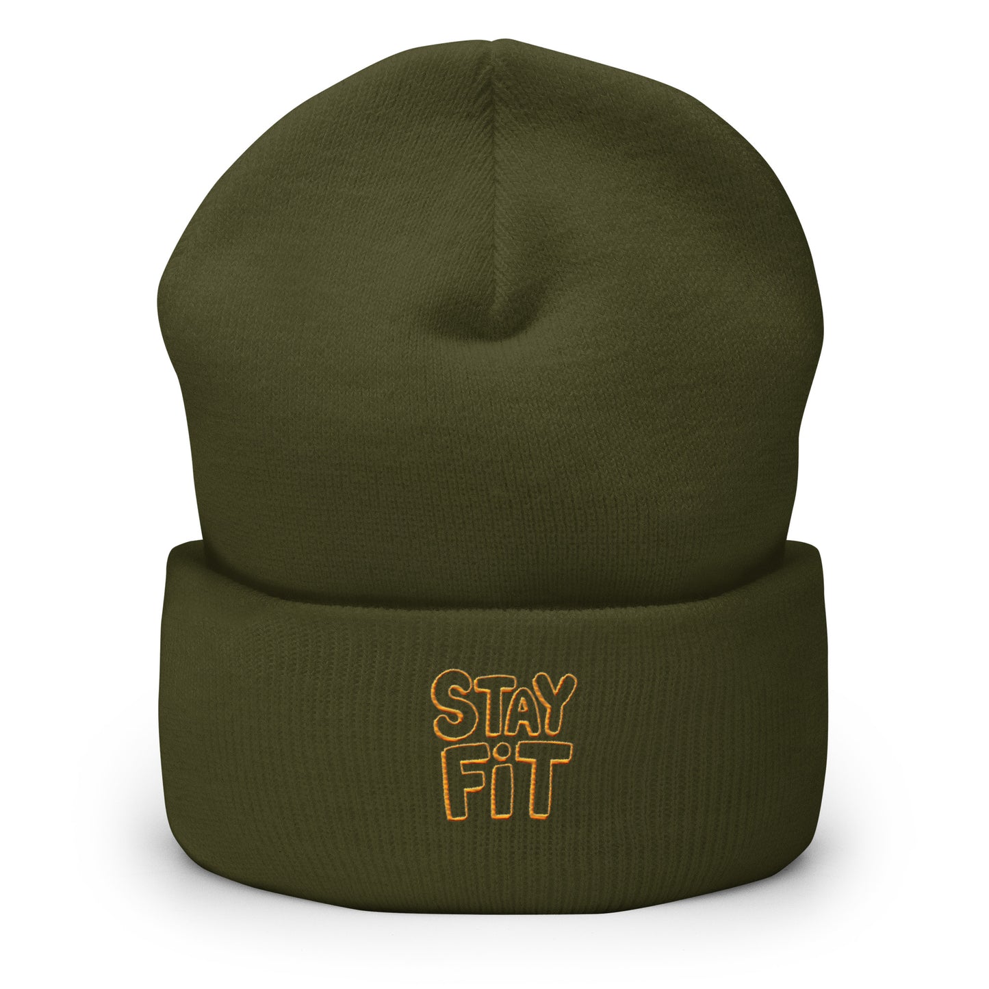 Unisex Cuffed Beanie- Stay Fit -