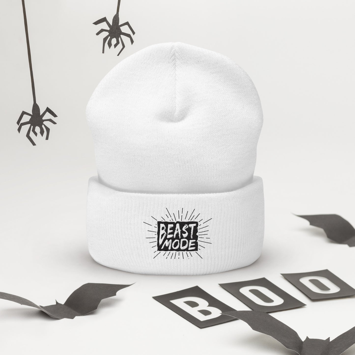 Unisex Cuffed Beanie- Beast Mode -