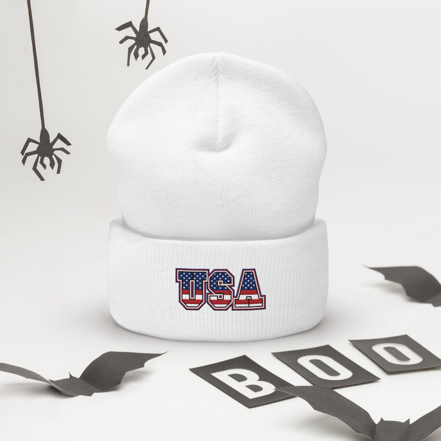 Unisex Cuffed Beanie- USA -