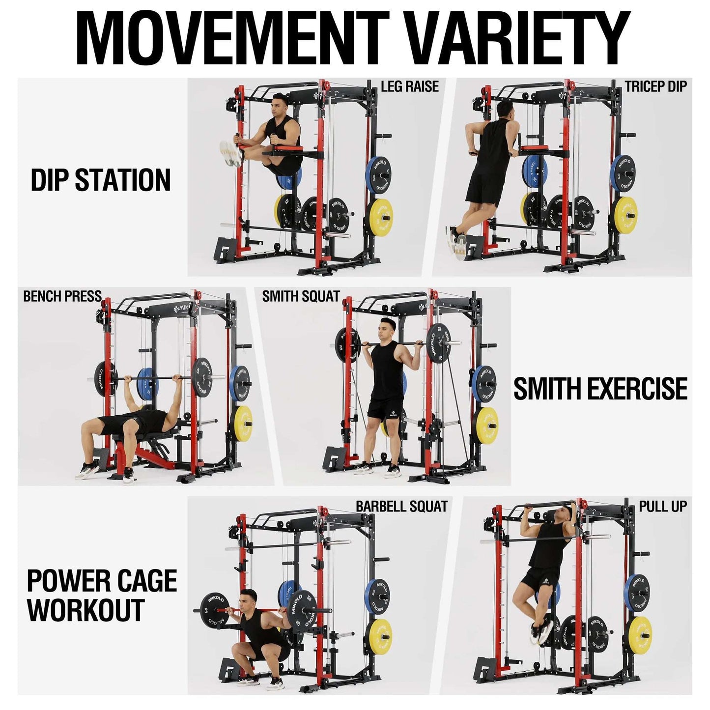 All-In-One Smith Machine – The Ultimate Functional Trainer for Your Home Gym -