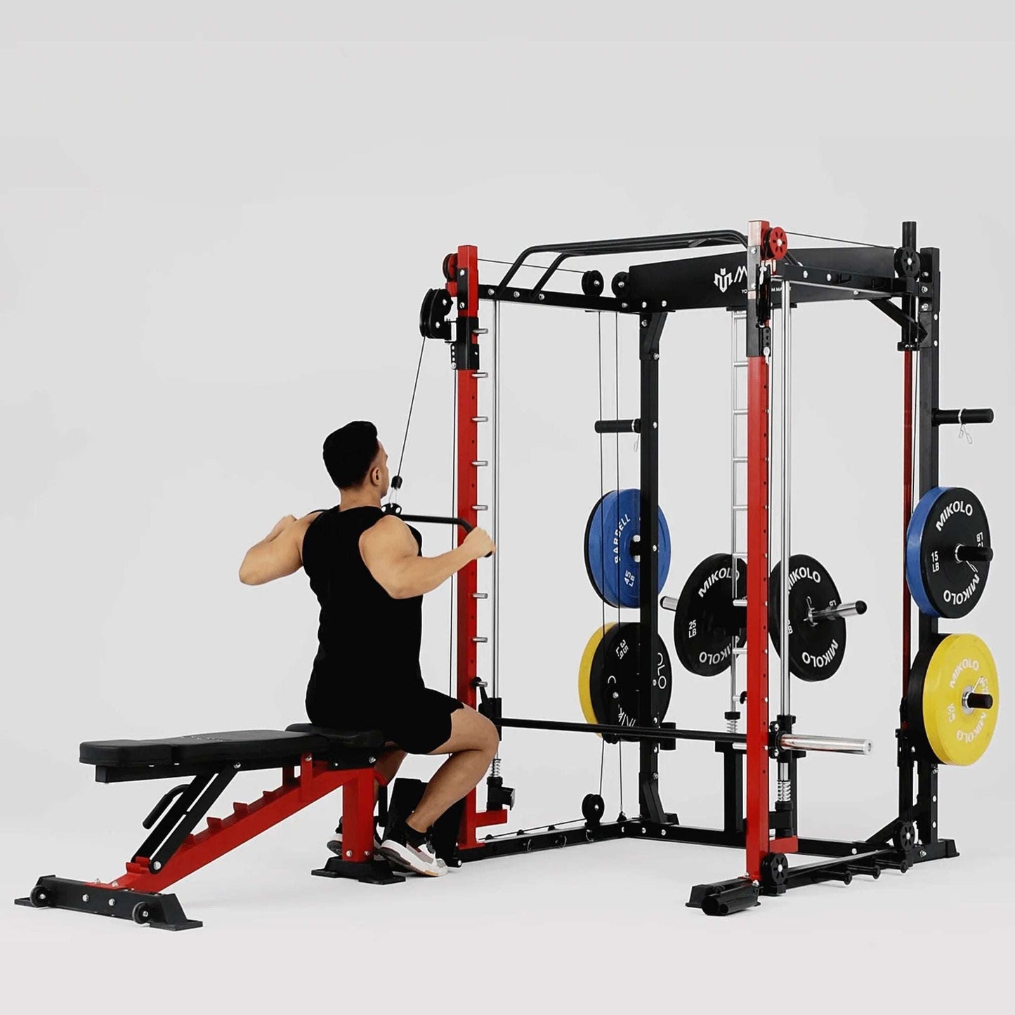 All-In-One Smith Machine – The Ultimate Functional Trainer for Your Home Gym -