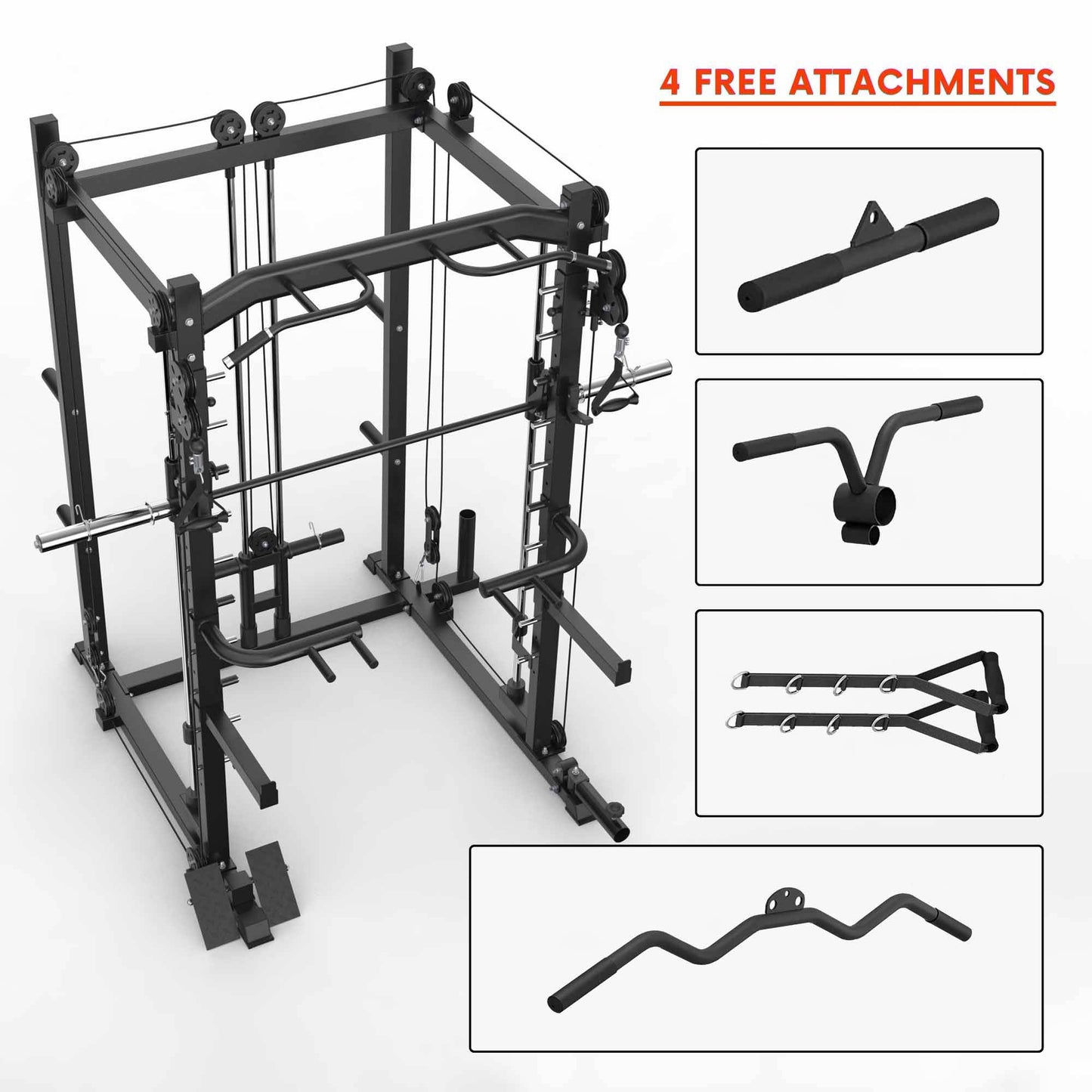 Multi Functional Trainer Smith Machine for Versatile Strength Training -