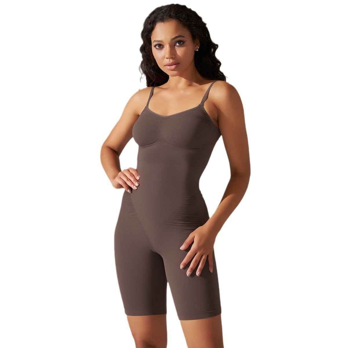 High Elastic Jumpsuit Shorts Sports Running Fitness Clothes Women - HOPE Athlete Apparel & Wellness