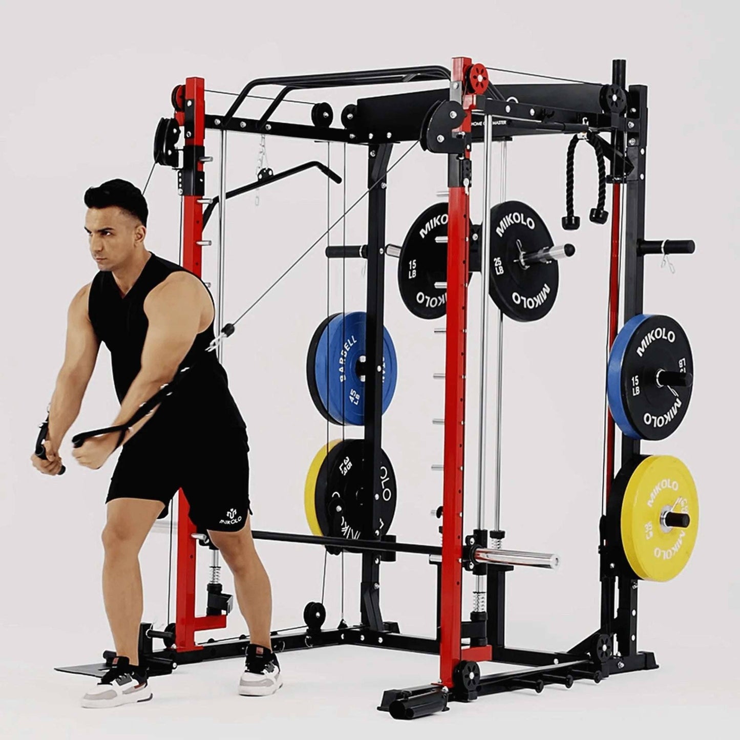 All-In-One Smith Machine – The Ultimate Functional Trainer for Your Home Gym -
