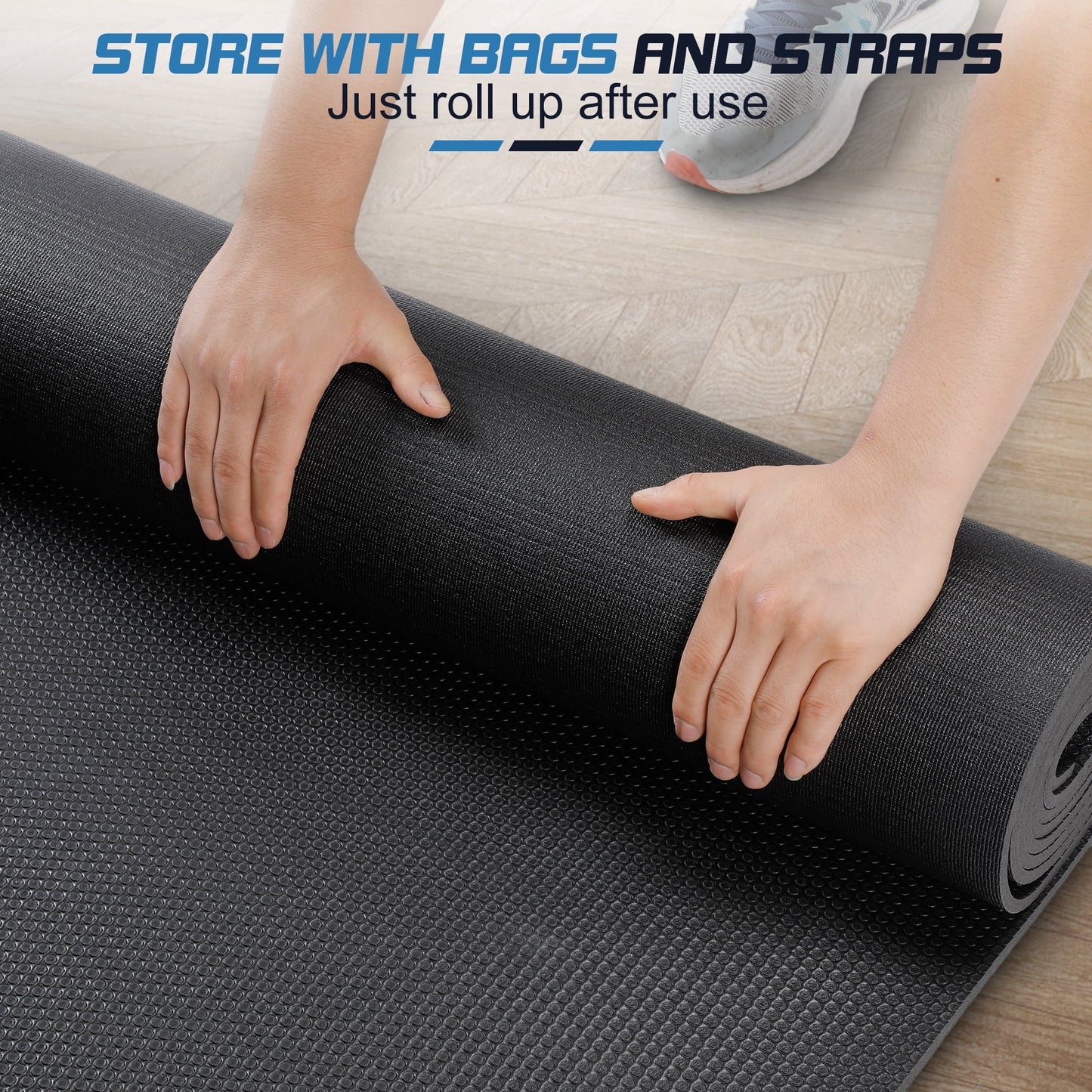 Gym Mat 12x6 for Ultimate Comfort and Stability -