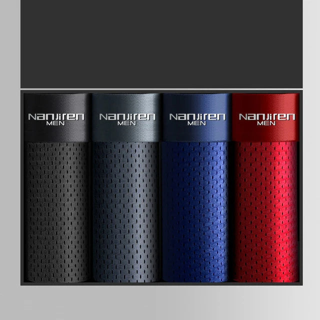 Men's Breathable Boxers - Mesh Ice Thin Summer Shorts