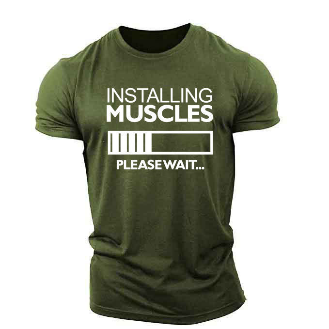 Men's Fitness Short-sleeved T-shirt