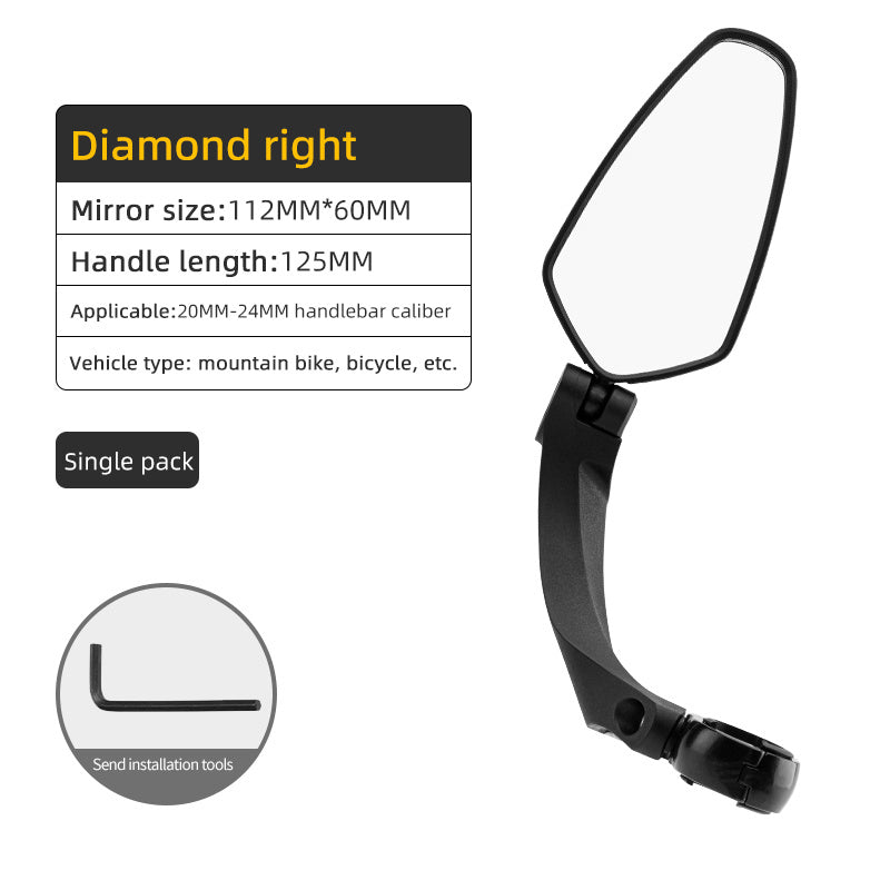 Cycling Mirror - Safety & Visibility Enhancement