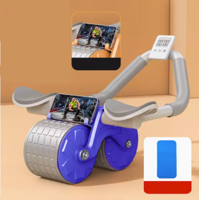 Belly Wheel Fitness - Automatic Rebound for Easy Core Workout