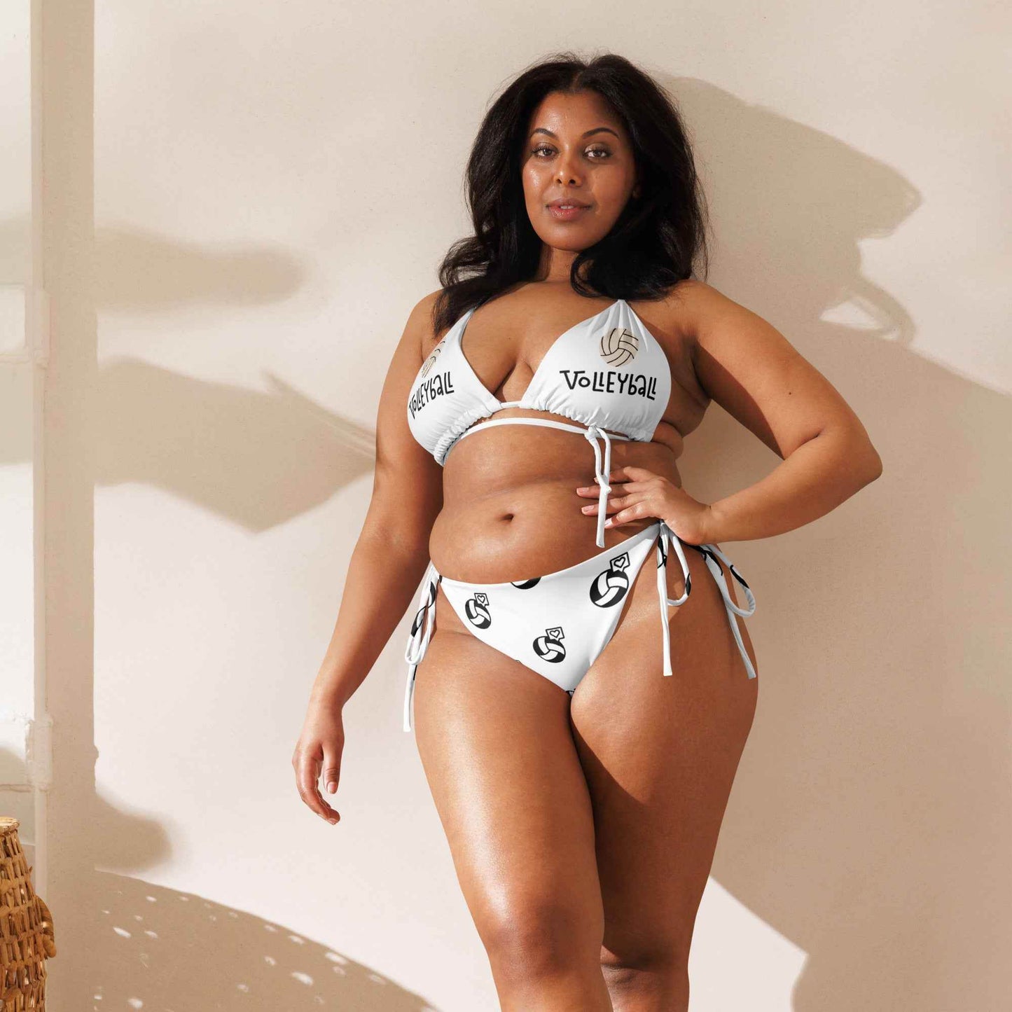 Eco-Friendly Bikini Set for Volleyball and Swimwear -