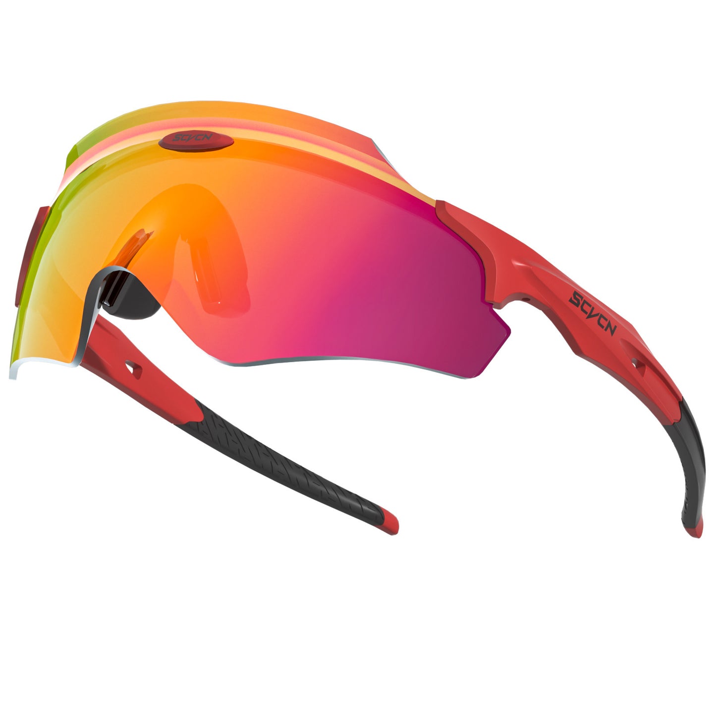 Windproof Athletic Goggles with Integrated Lens - Protective Sports Eyewear