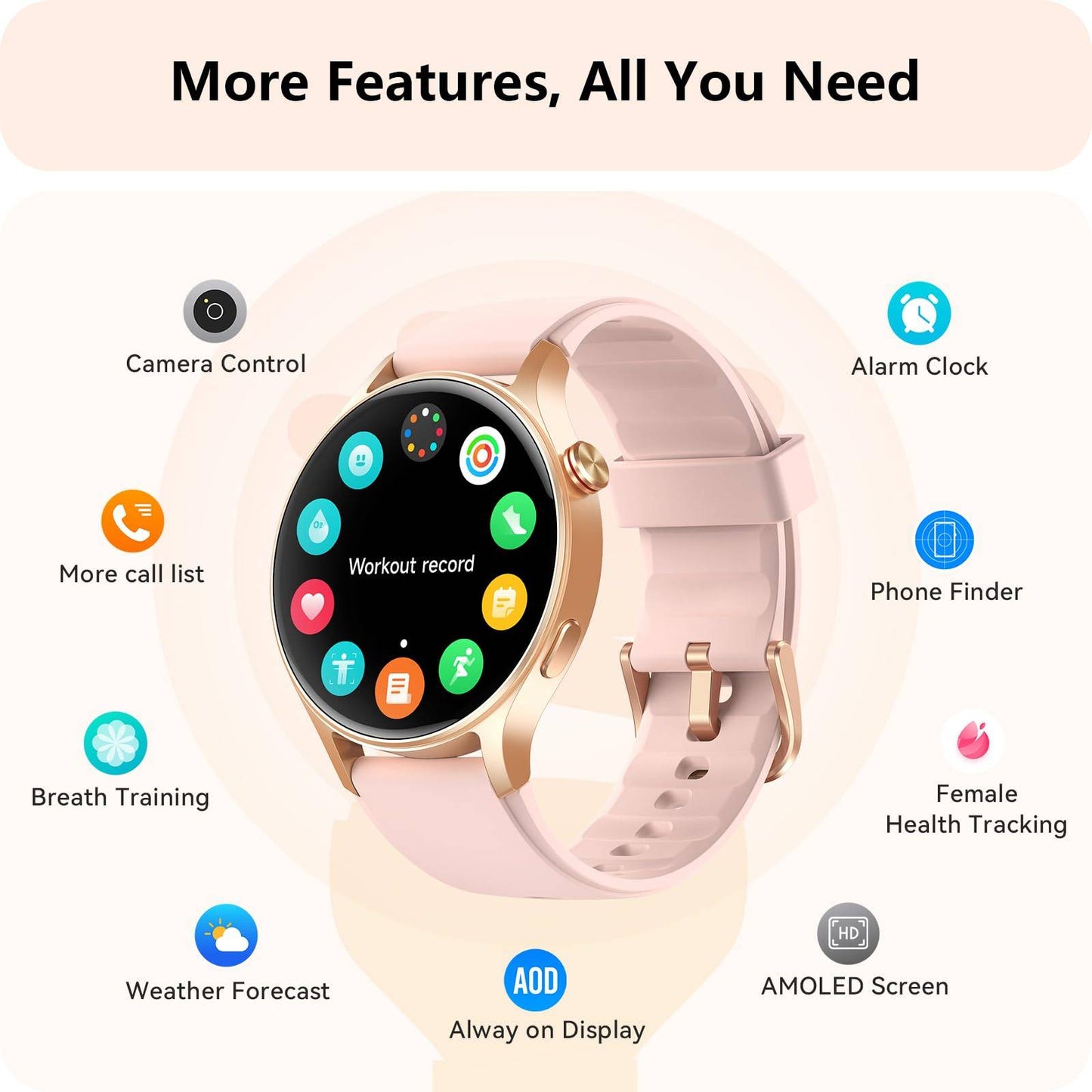 Elara Smartwatch - Your Ultimate Health and Fitness Companion -