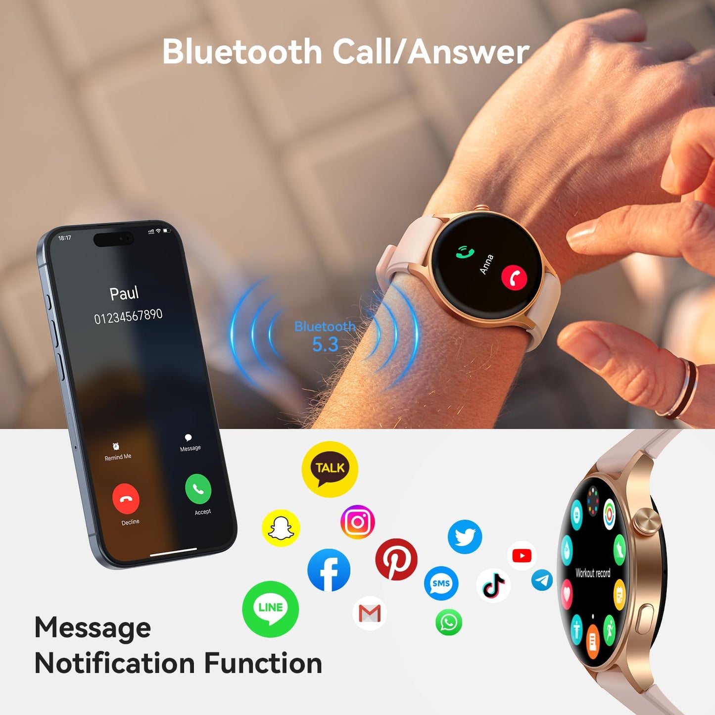 Elara Smartwatch - Your Ultimate Health and Fitness Companion -