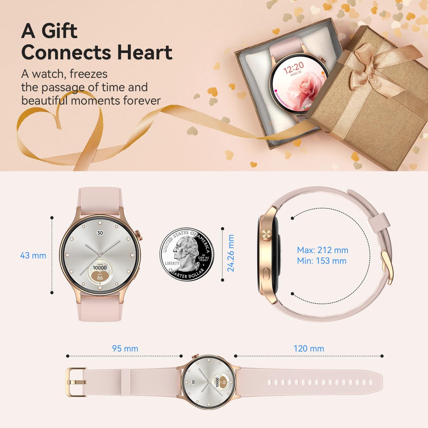Elara Smartwatch - Your Ultimate Health and Fitness Companion -