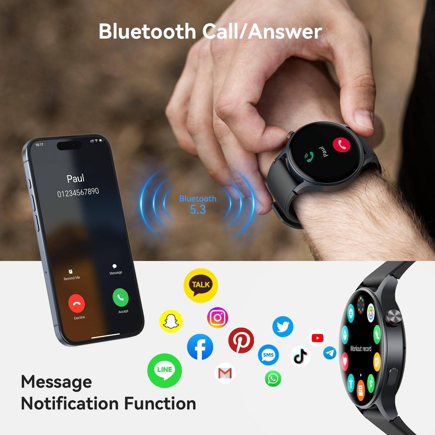 Elara Smartwatch - Your Ultimate Health and Fitness Companion -