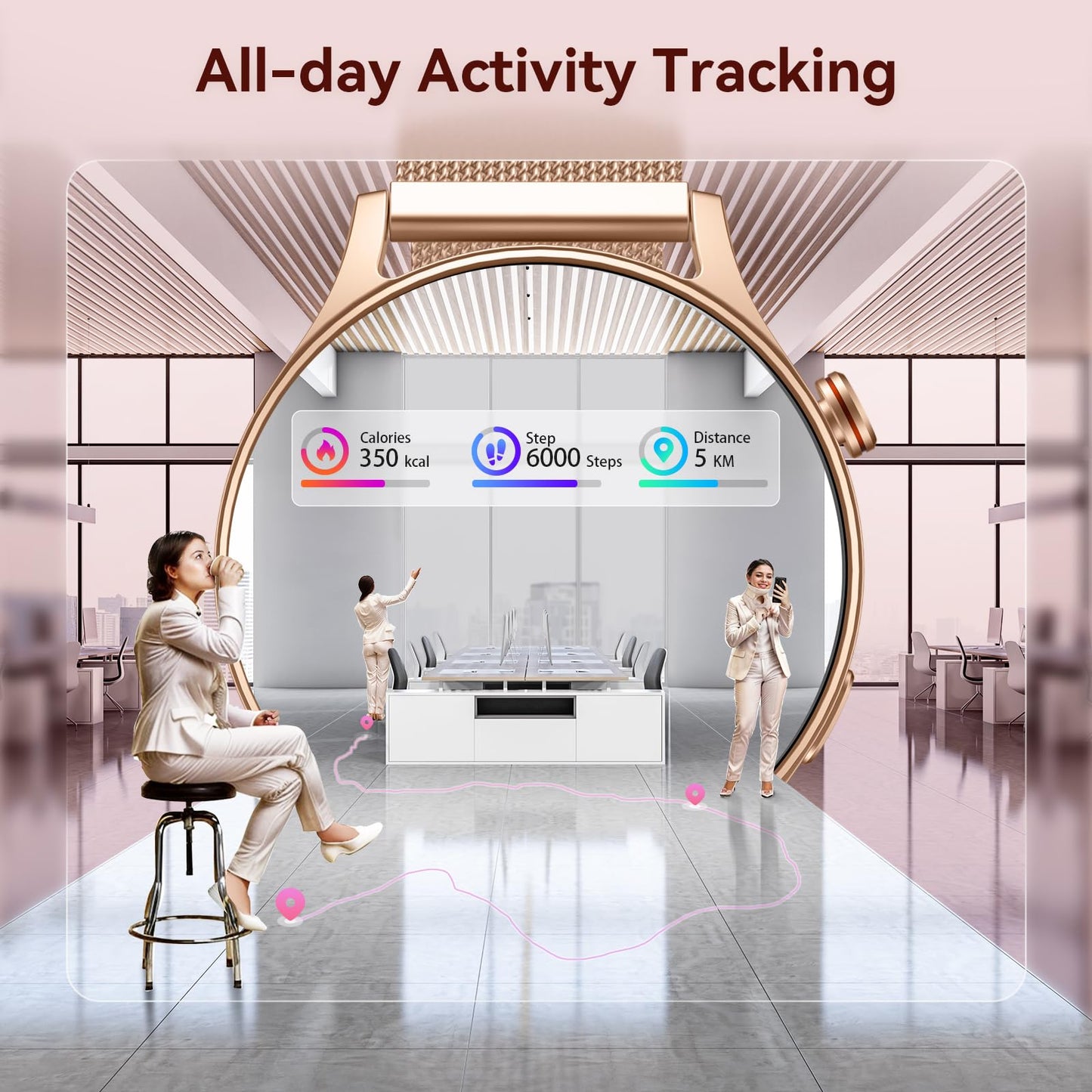 Elara Smartwatch - Your Ultimate Health and Fitness Companion -