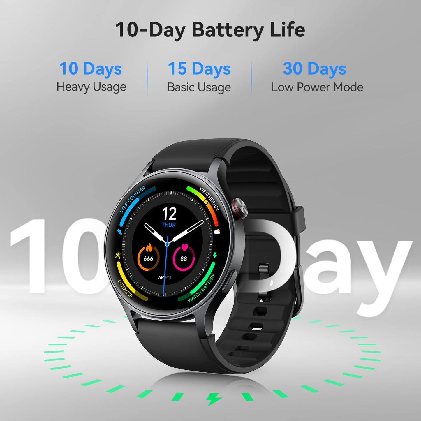 Elara Smartwatch - Your Ultimate Health and Fitness Companion -