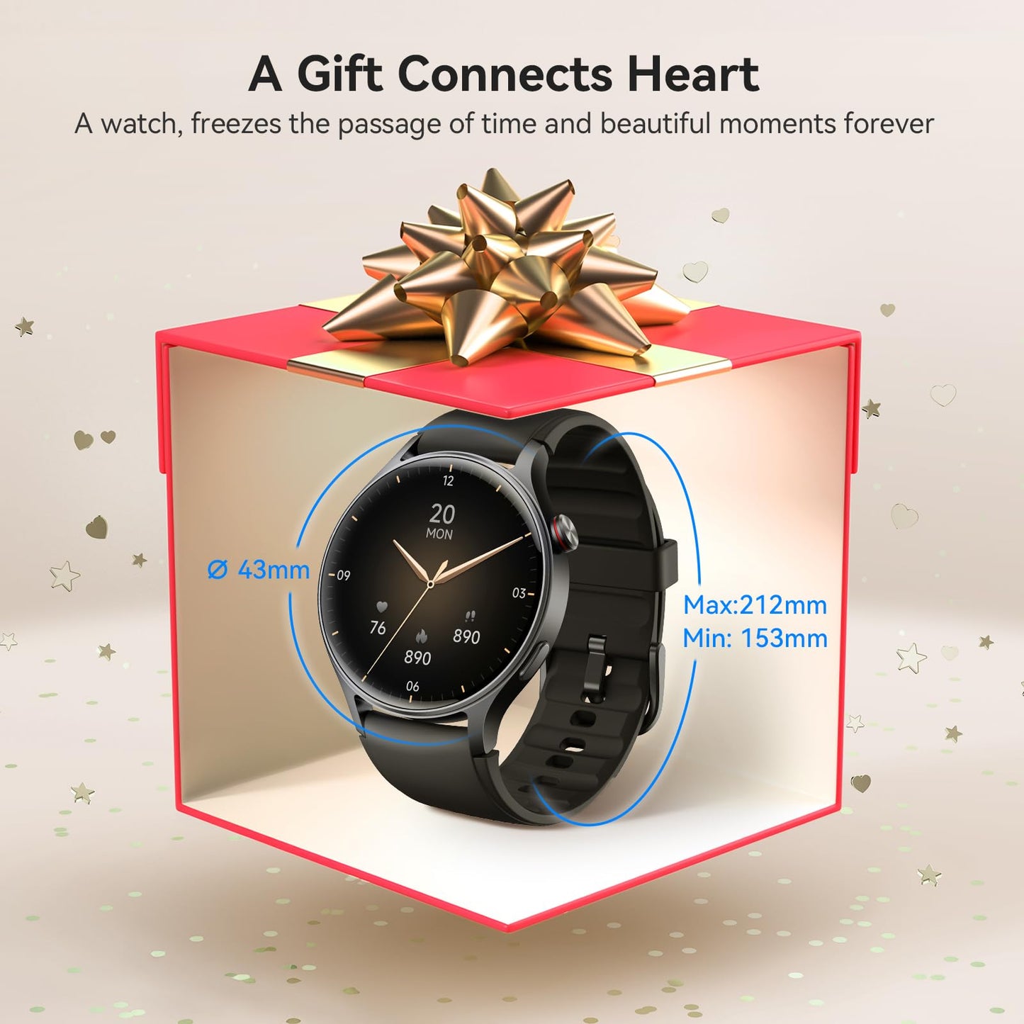 Elara Smartwatch - Your Ultimate Health and Fitness Companion -