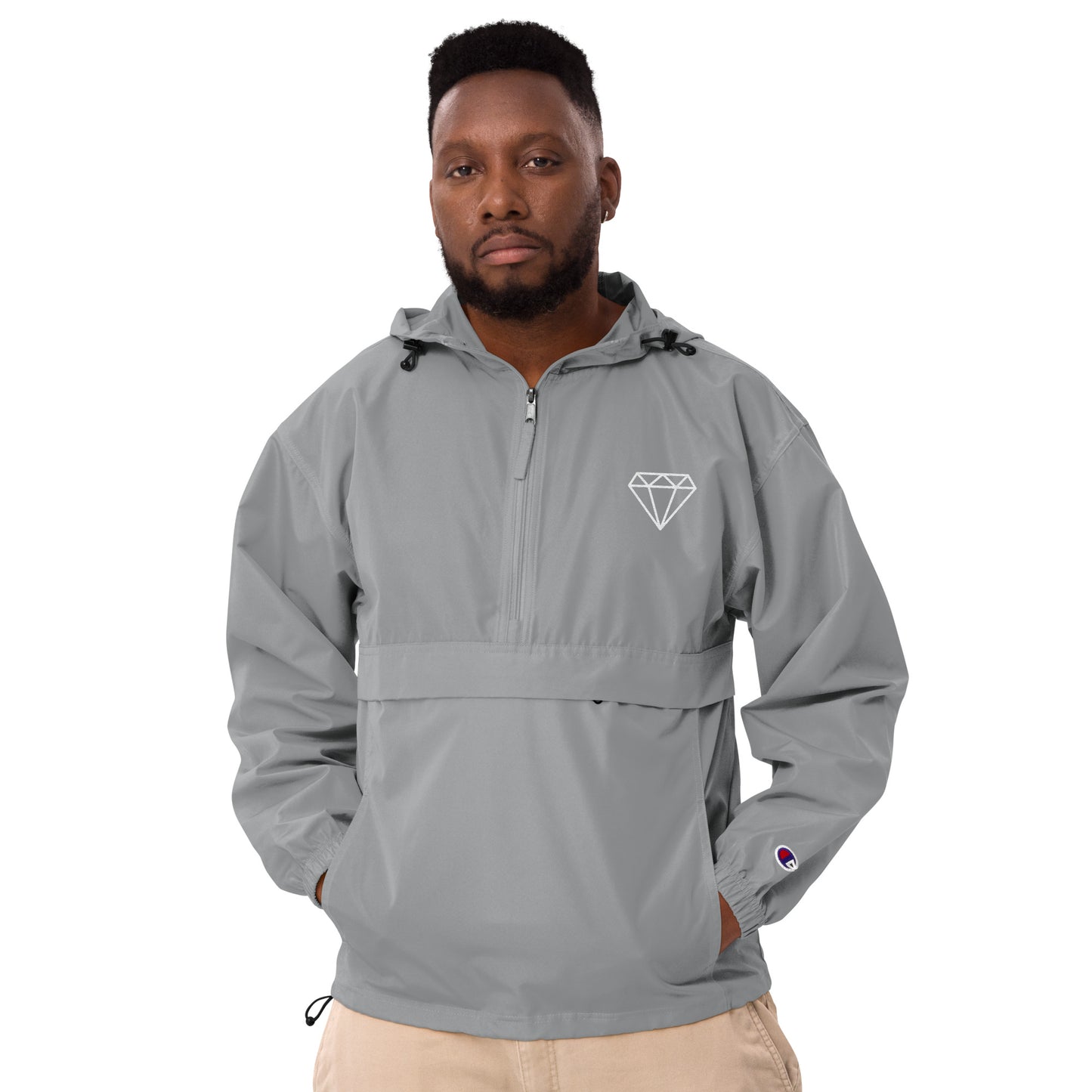 Men's Champion Jacket Dimond- Lightweight, Water-Resistant, & Packable