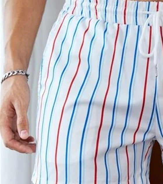 Men's Striped Shorts - Basic & Digital Printed
