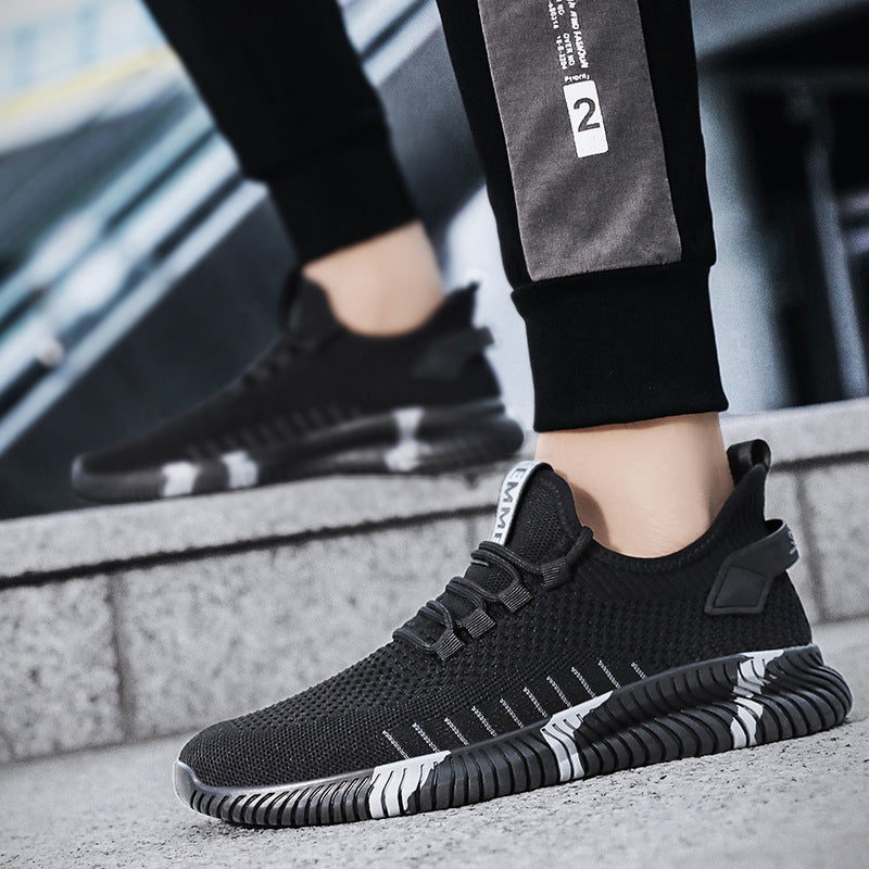 Men's Mesh Sneakers - Breathable & Lightweight Running Shoes