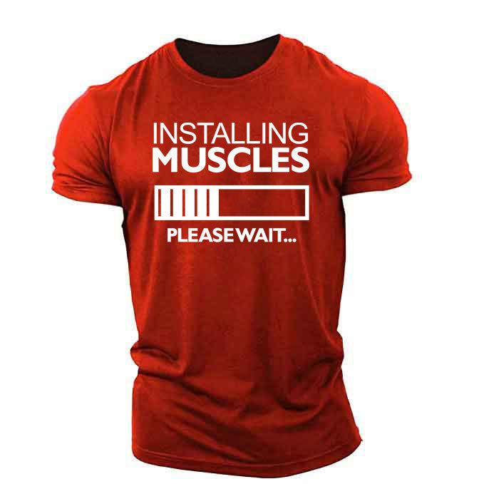 Men's Fitness Short-sleeved T-shirt