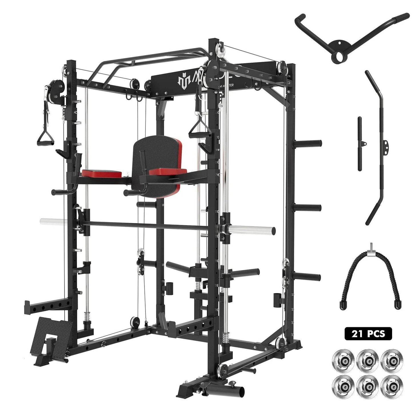 All-In-One Smith Machine – The Ultimate Functional Trainer for Your Home Gym -
