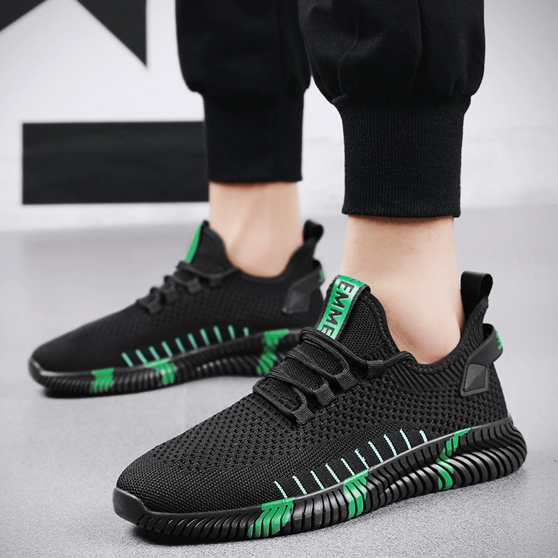 Men's Mesh Sneakers - Breathable & Lightweight Running Shoes